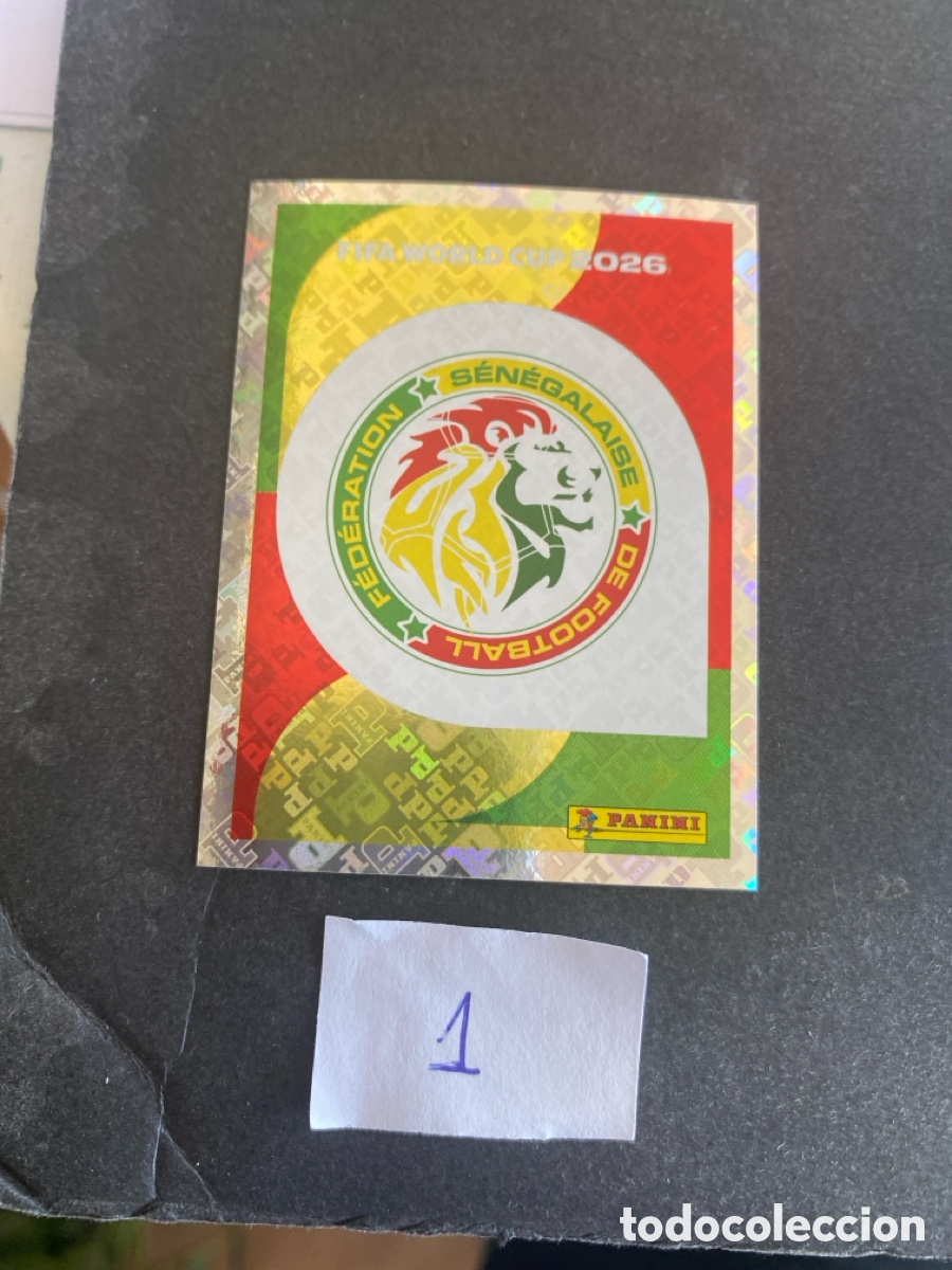Football Stickers: Cromo Senegal Mundial 2026 N* 1 nuevo