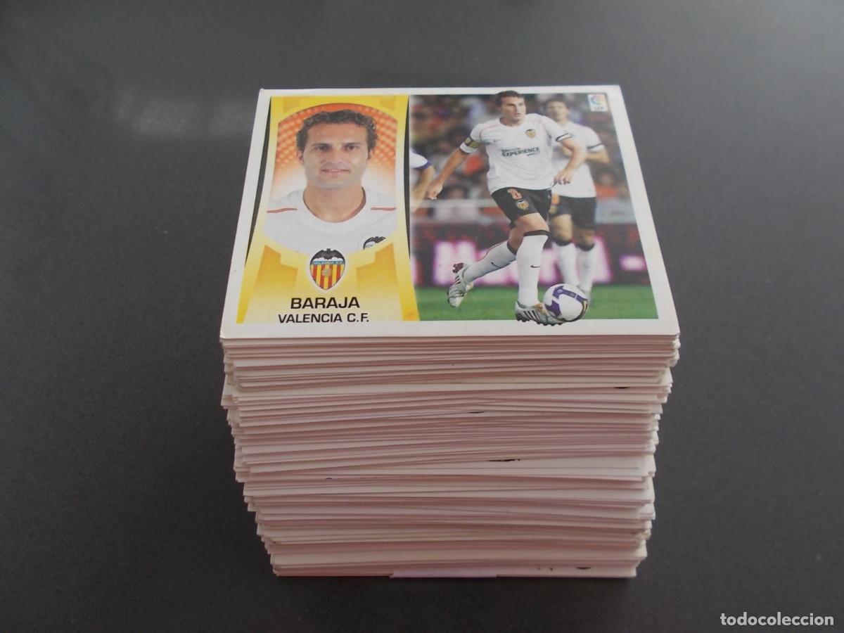 Football Stickers: LOTE 218 CROMOS ESTE 09-10 TODOS DIFERENTES SIN PEGAR 4 BAJAS, 5 COLOCAS, 5 FICHAJES