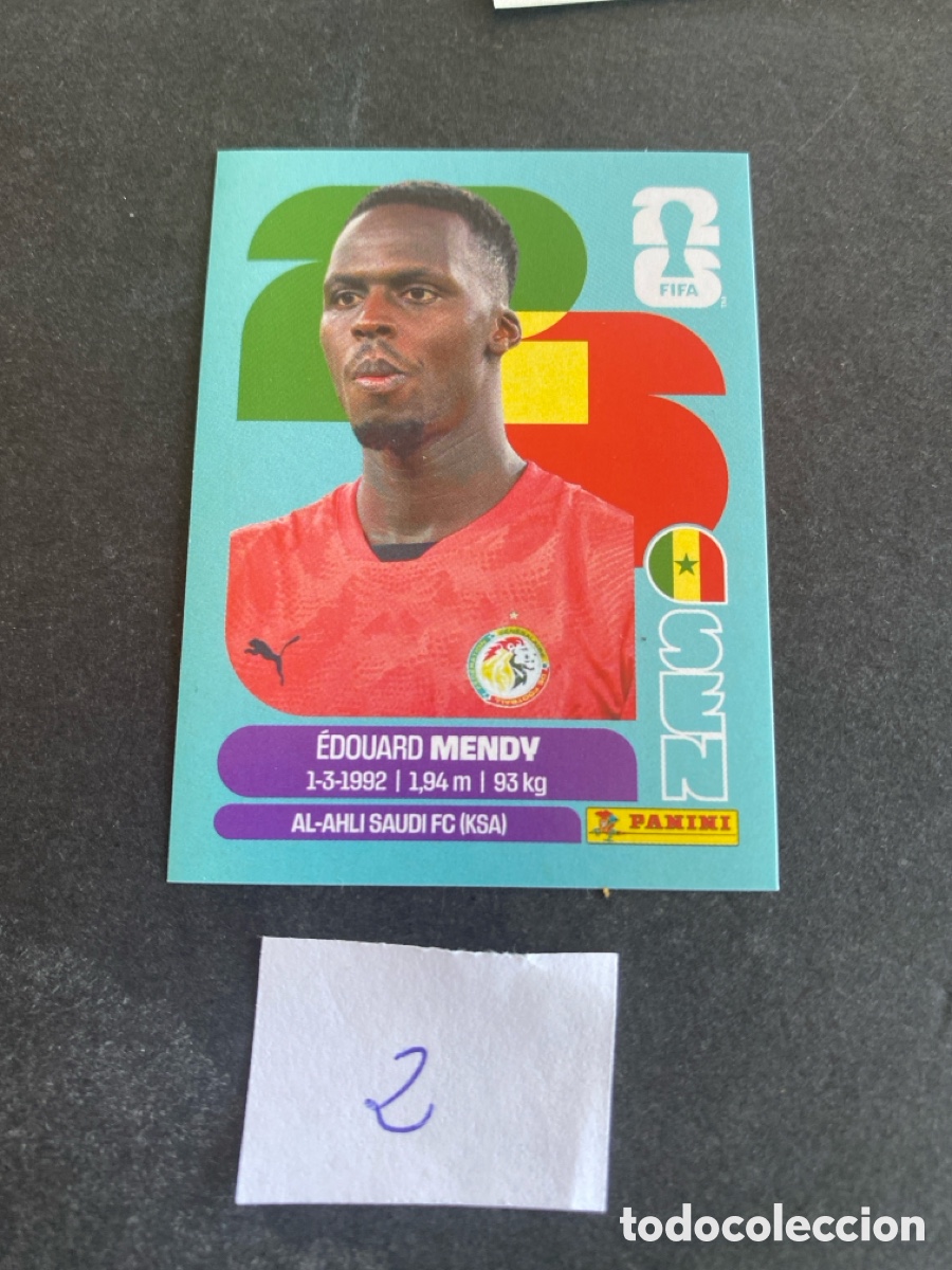 Figurine di Calcio: Cromo Senegal Mundial 2026 N* 2 nuevo