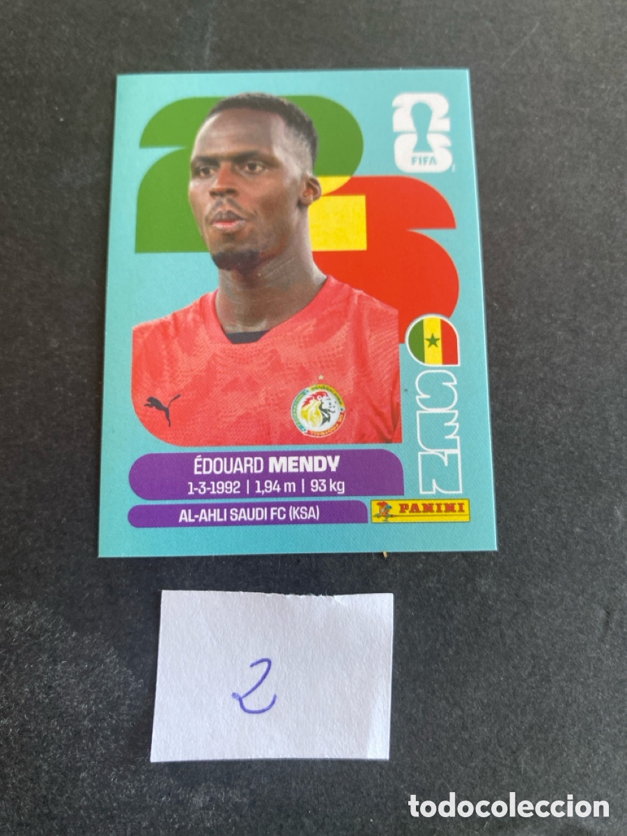 Figurine di Calcio: Cromo Senegal Mundial 2026 N* 2 nuevo