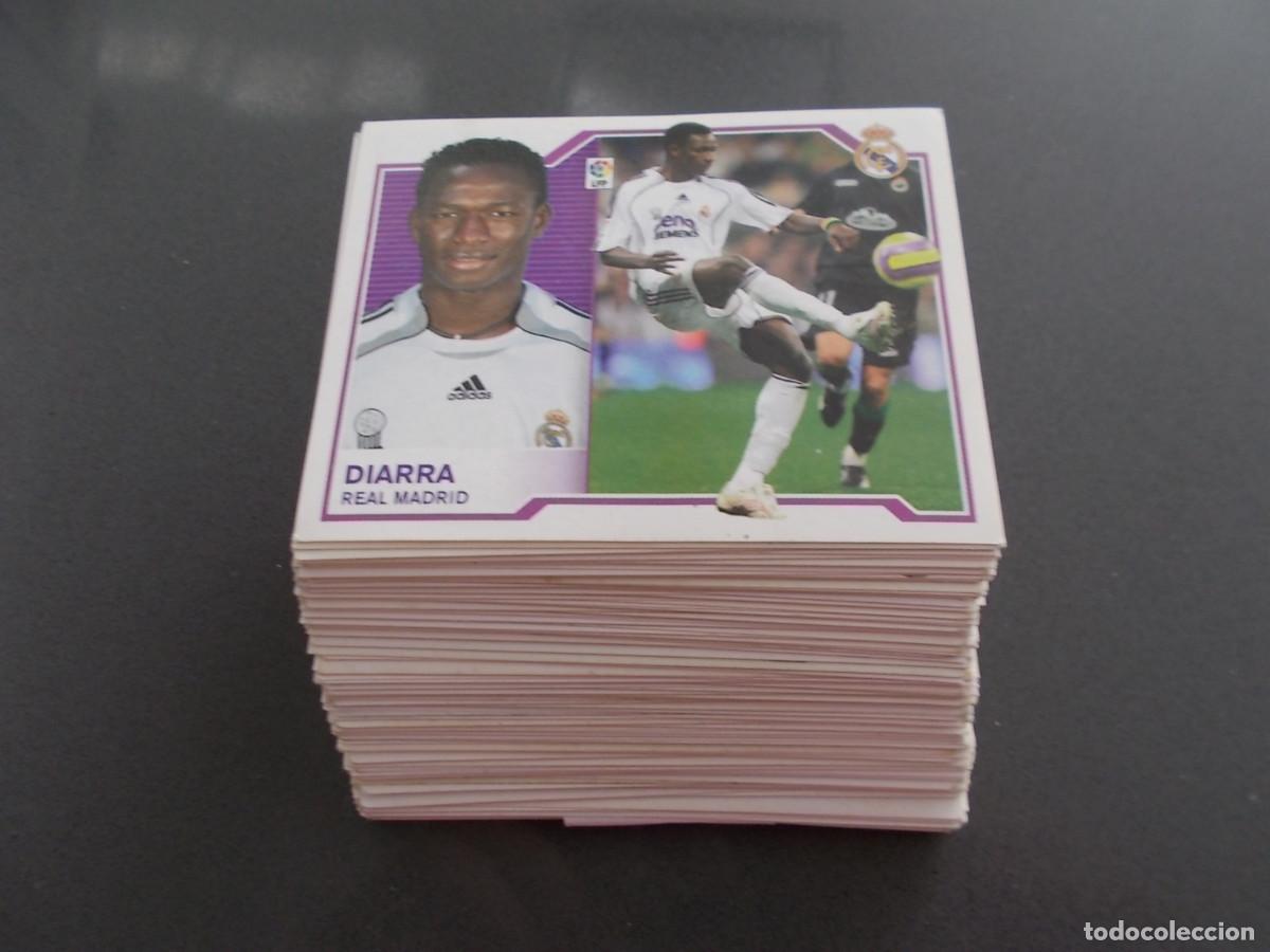 Figurine di Calcio: LOTE 151 CROMOS ESTE 07-08 TODOS DIFERENTES SIN PEGAR 14 BAJAS, 4 COLOCAS, 7 FICHAJES