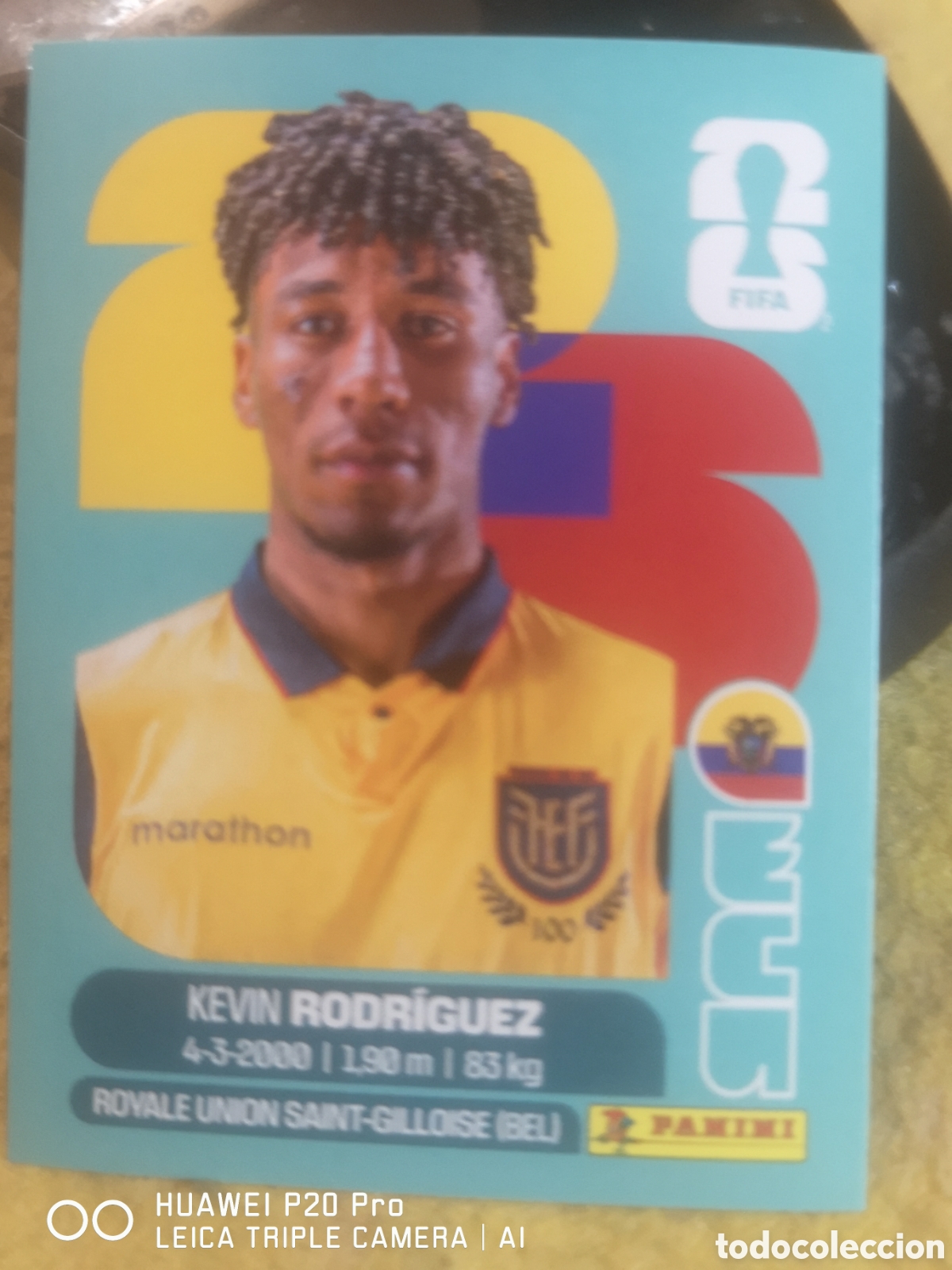 Figurine di Calcio: FIFA WORLD CUP MUNDIAL 2026 KEVIN RODRIGUEZ - ECU 19