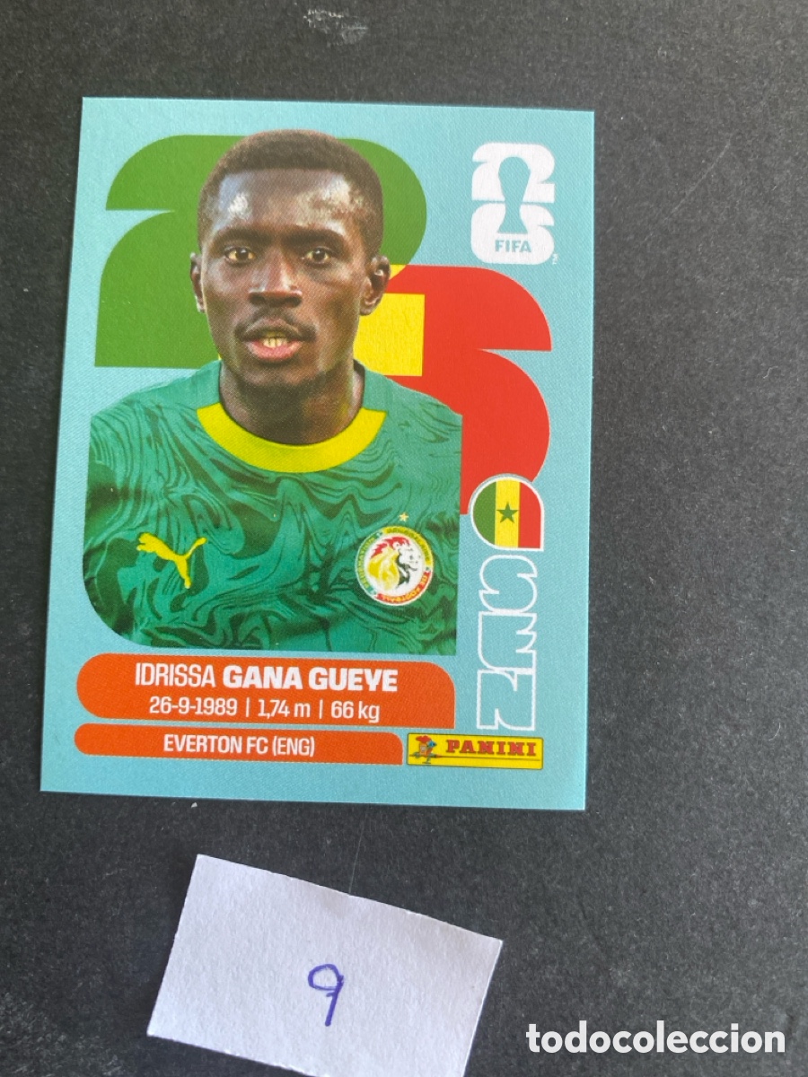 Cromos de F&uacute;tbol: Cromo Senegal Mundial 2026 N* 9 nuevo