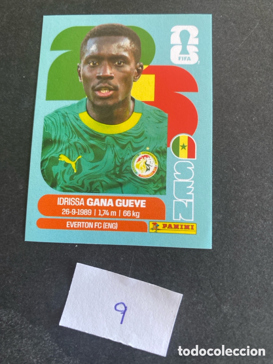 Cromos de F&uacute;tbol: Cromo Senegal Mundial 2026 N* 9 nuevo