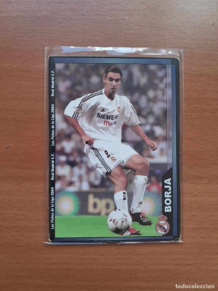 Cromos de F&uacute;tbol: Fichas de la Liga de Mundicromo 2003 2004 03 04 Real Madrid CF 12 Borja