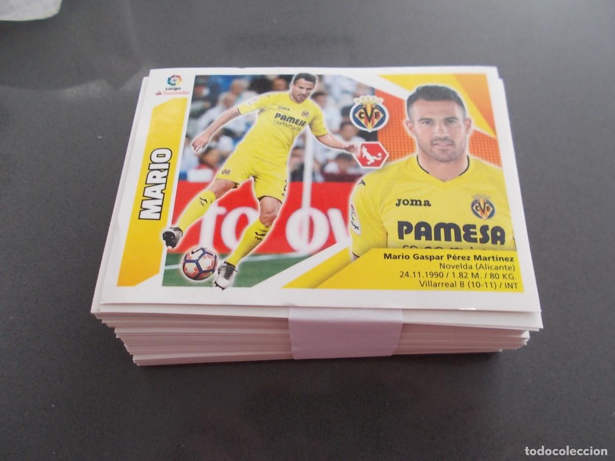 Cromos de F&uacute;tbol: LOTE 110 CROMOS ESTE 17-18 ( HAY 32 REPES ) SIN PEGAR 3 FICHAJES