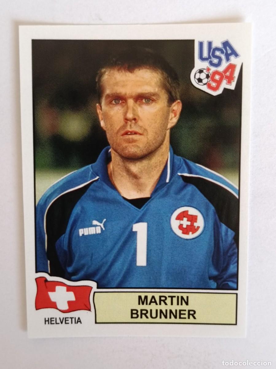 Cromos de F&uacute;tbol: MARTIN BRUNNER (SUIZA) MUNDIAL USA 94 PANINI