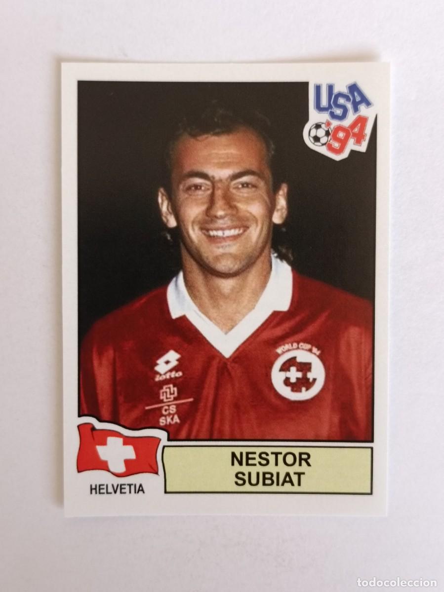 Cromos de F&uacute;tbol: NESTOR SUBIAT (SUIZA) MUNDIAL USA 94 PANINI