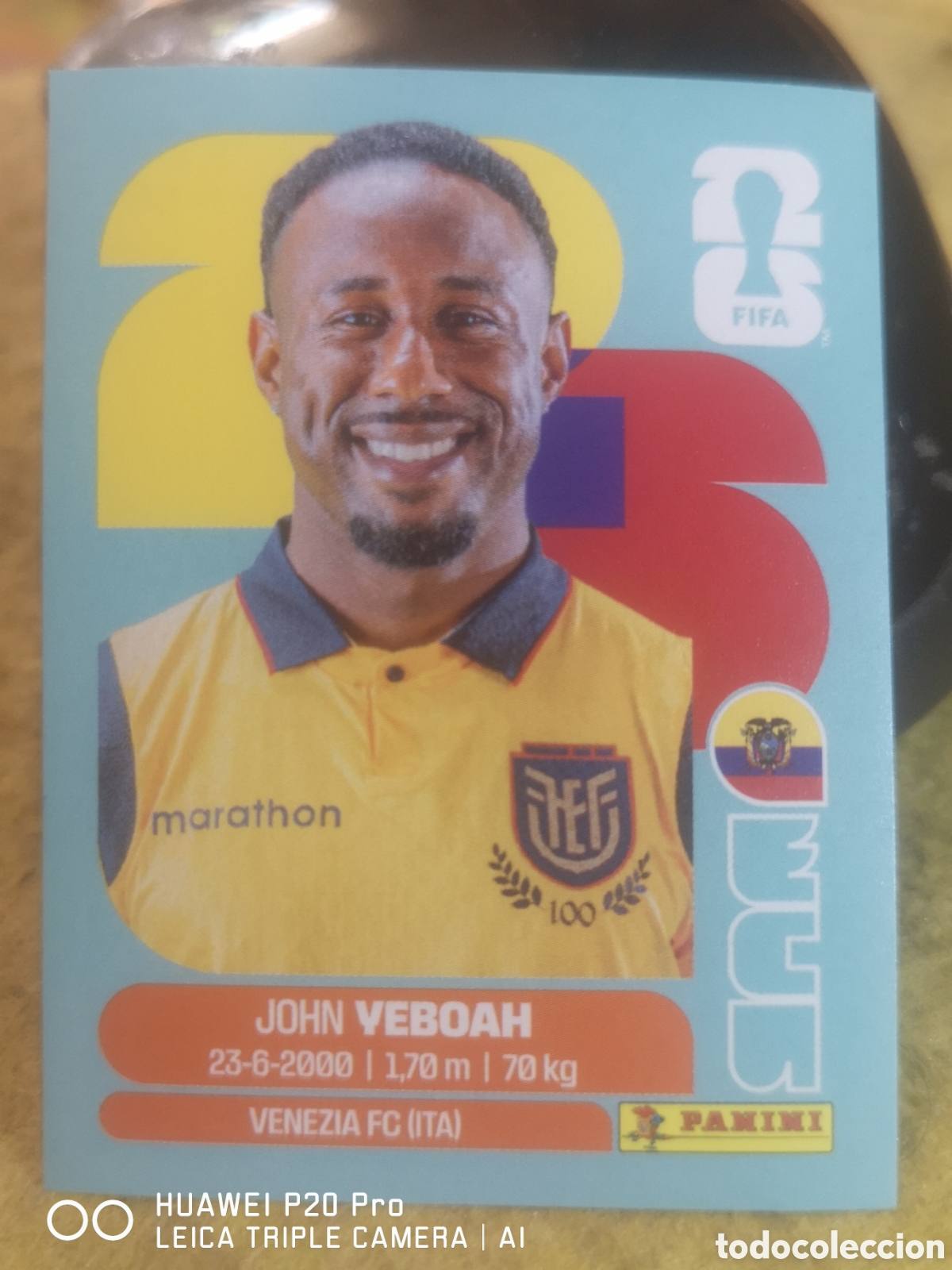 Cromos de F&uacute;tbol: FIFA WORLD CUP MUNDIAL 2026 YEBOAH - ECU 14