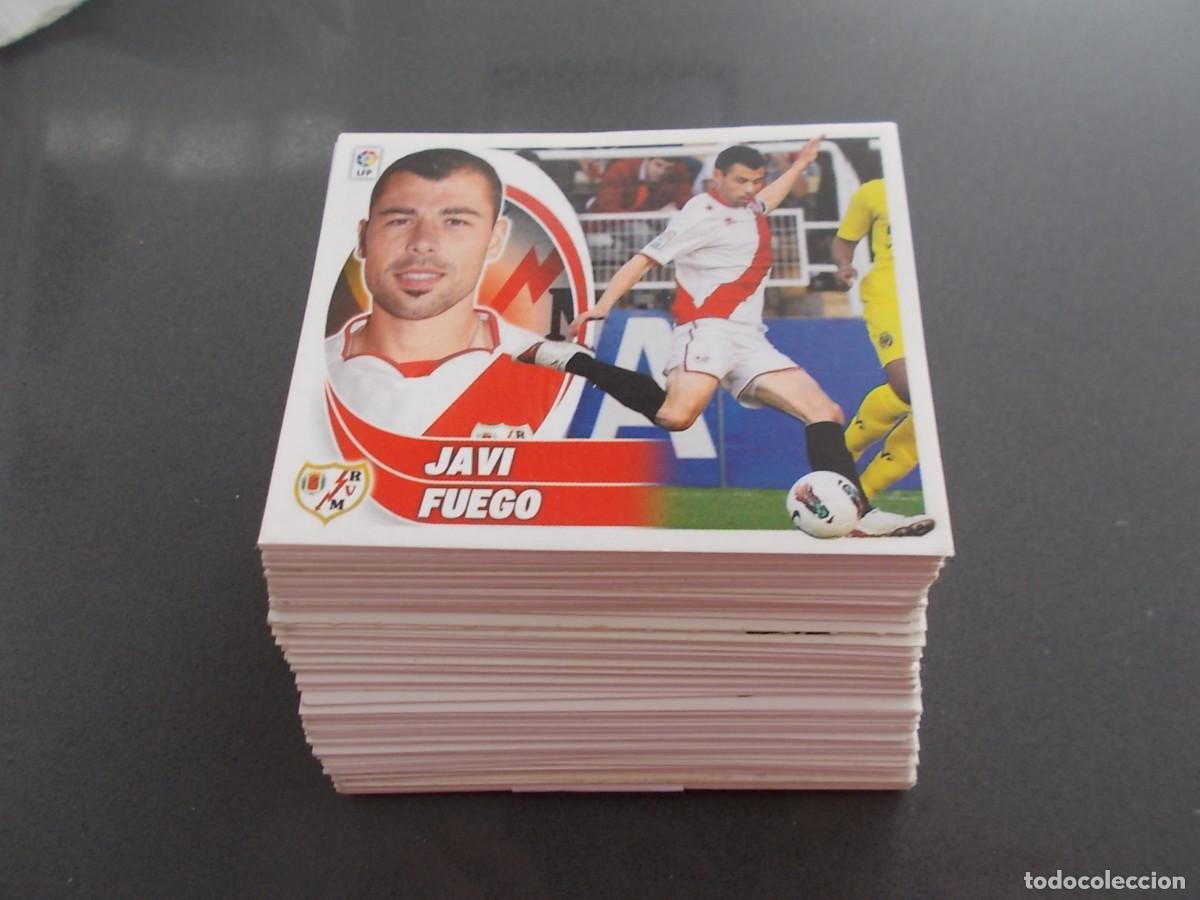 Cromos de F&uacute;tbol: LOTE 156 CROMOS ESTE 12-13 TODOS DIFERENTES SIN PEGAR 9 BAJAS, 6 COLOCAS, 3 FICHAJES