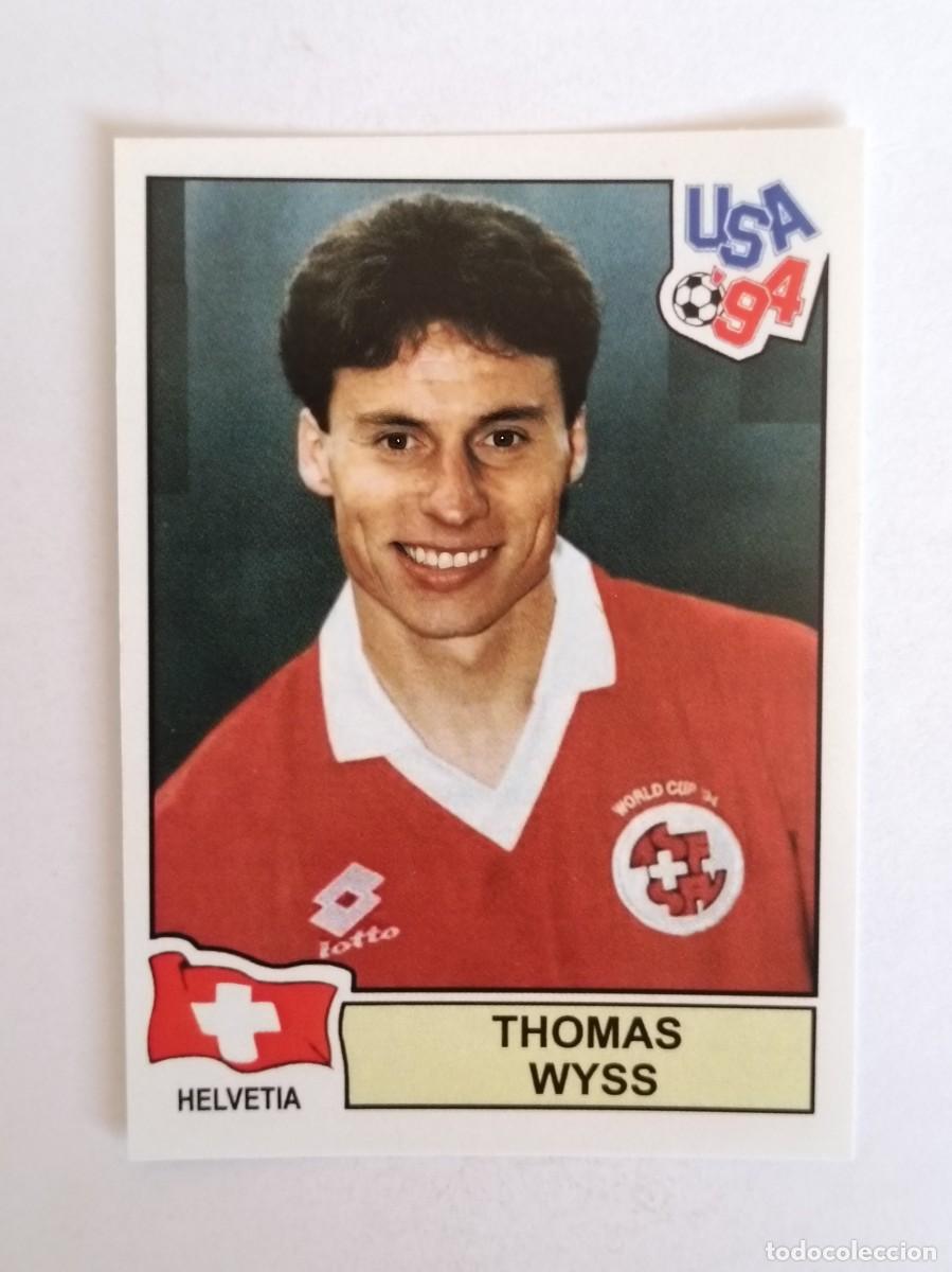 Cromos de F&uacute;tbol: THOMAS WYSS (SUIZA) MUNDIAL USA 94 PANINI