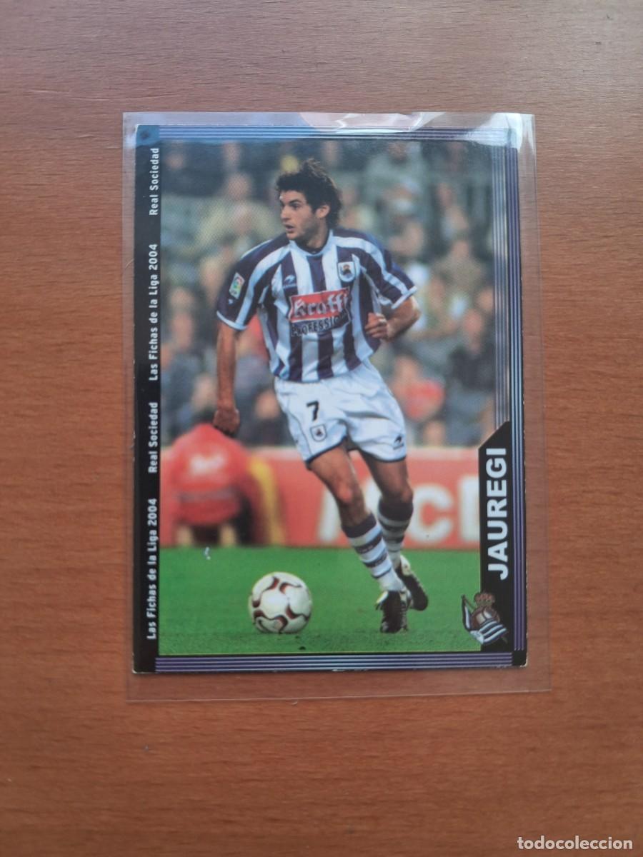 Cromos de F&uacute;tbol: Fichas de la Liga de Mundicromo 2003 2004 03 04 Real Sociedad 37 Jauregi