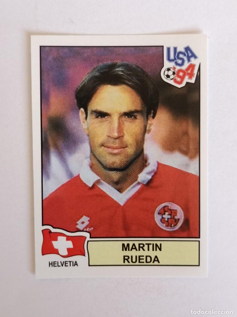 Cromos de F&uacute;tbol: MARTIN RUEDA (SUIZA) MUNDIAL USA 94 PANINI