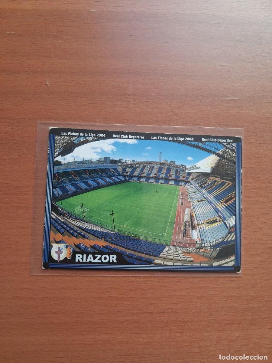 Cromos de F&uacute;tbol: Fichas de la Liga de Mundicromo 2003 2004 03 04 RC Deportivo de la Coru&ntilde;a 56 Riazor