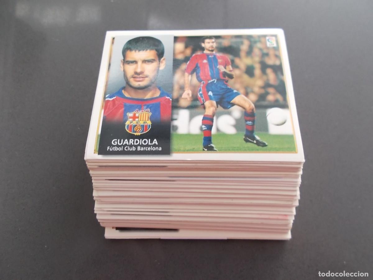 Cromos de F&uacute;tbol: LOTE 102 CROMOS ESTE 98-99 TODOS DIFERENTES SIN PEGAR 9 BAJAS 1 COLOCA 2 FICHAJES