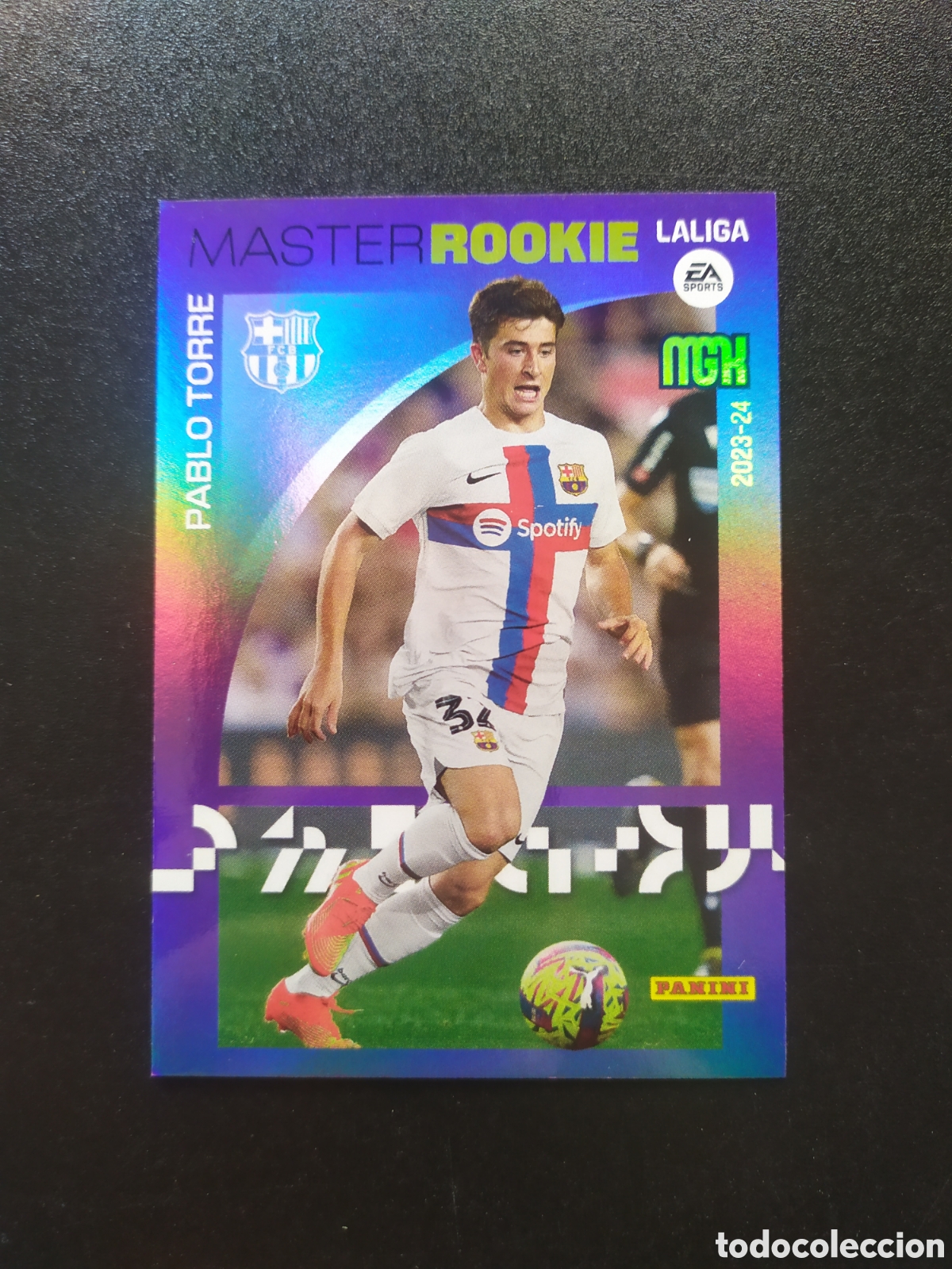 Cromos de F&uacute;tbol: Megacracks 2023 2024 23 24 panini Pablo Torre master rookie n&deg; 427 Barcelona