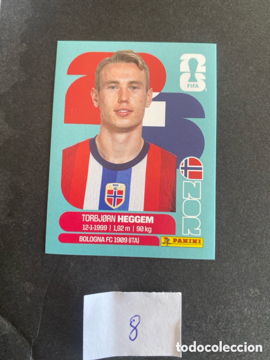 Cromos de F&uacute;tbol: Cromo Holanda Mundial 2026 N* 8 nuevo