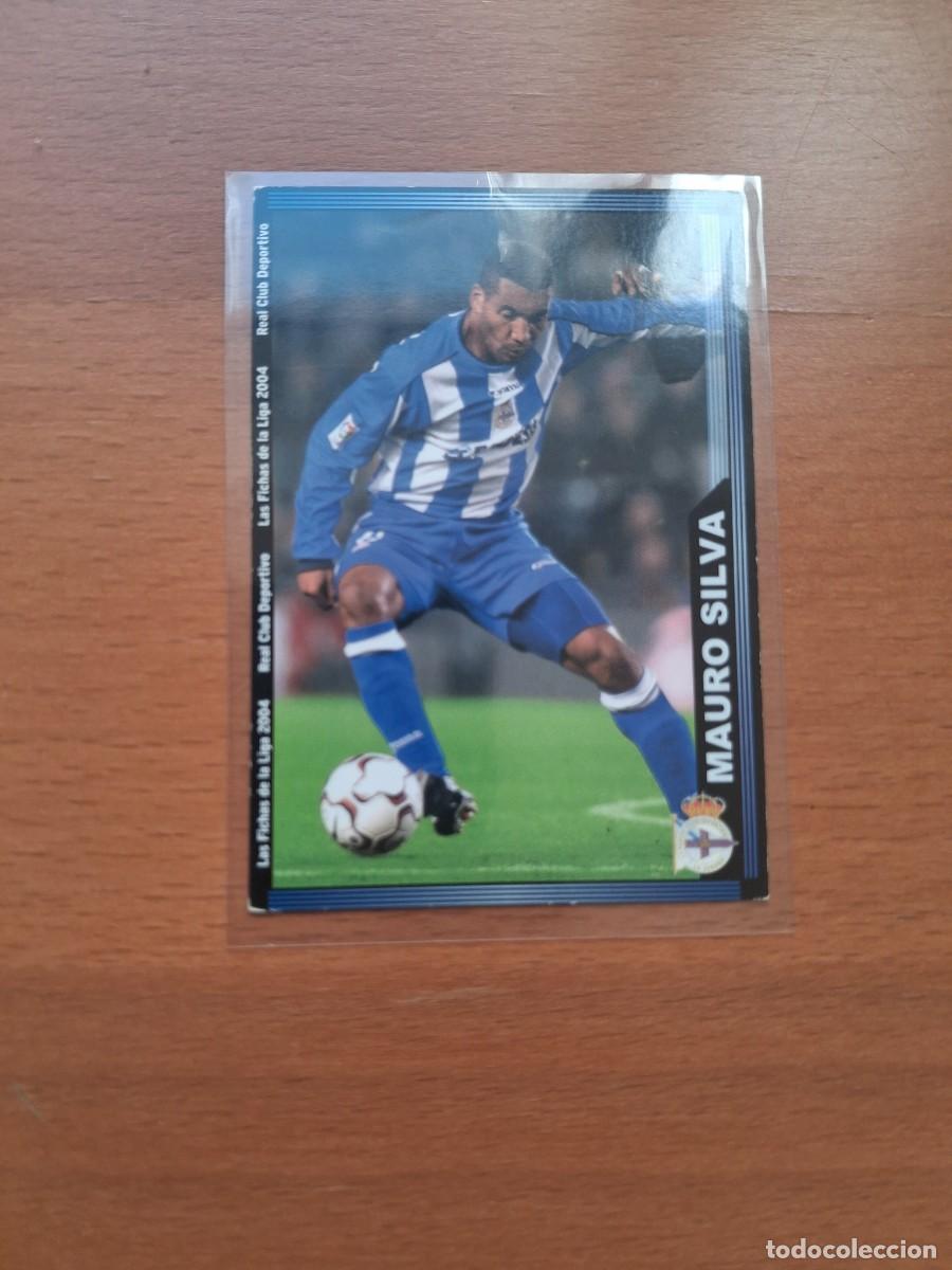 Cromos de F&uacute;tbol: Fichas de la Liga de Mundicromo 2003 2004 03 04 RC Deportivo de la Coru&ntilde;a 67 Mauro Silva