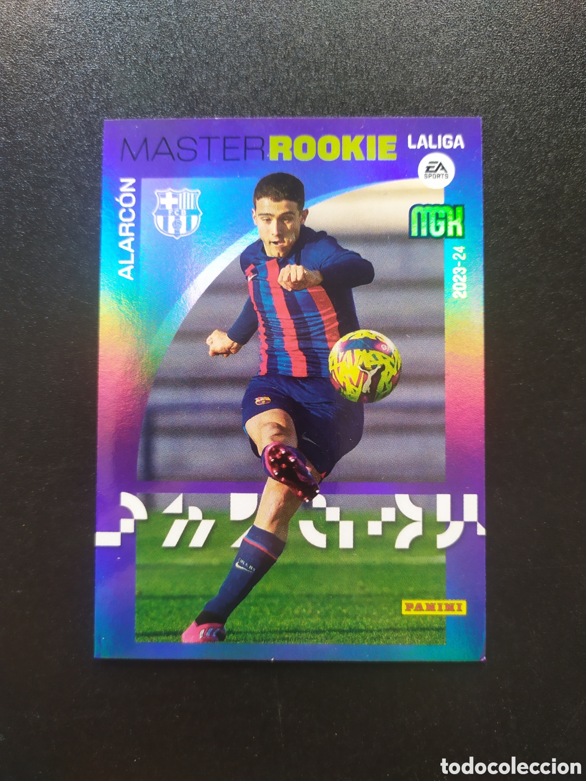 Cromos de F&uacute;tbol: Megacracks 2023 2024 23 24 panini Alarcon master rookie n&deg; 407 Barcelona