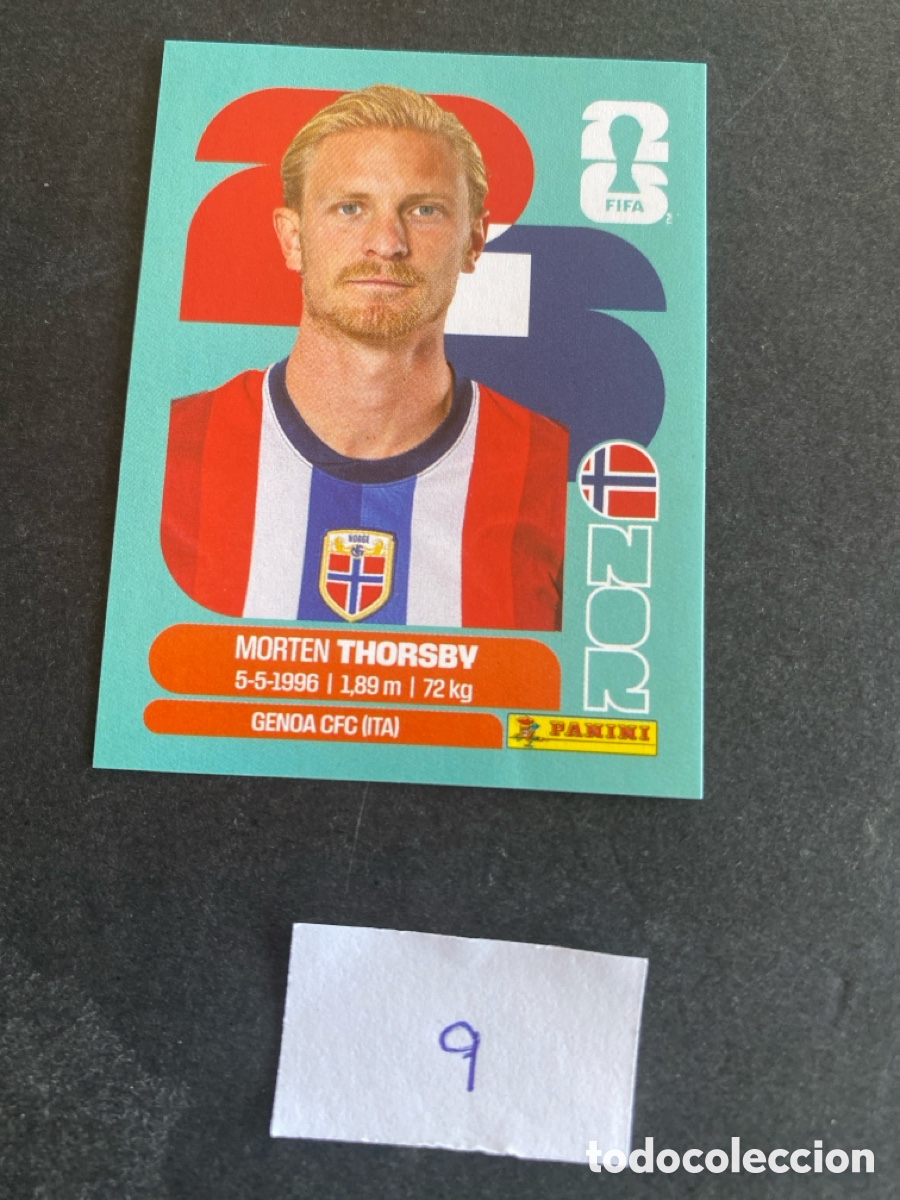 Cromos de F&uacute;tbol: Cromo Holanda Mundial 2026 N* 9 nuevo
