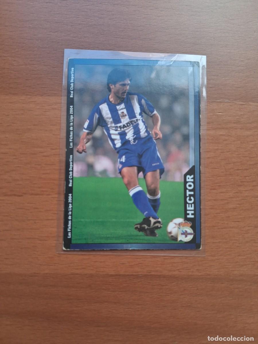 Cromos de F&uacute;tbol: Fichas de la Liga de Mundicromo 2003 2004 03 04 RC Deportivo de la Coru&ntilde;a 76 Hector