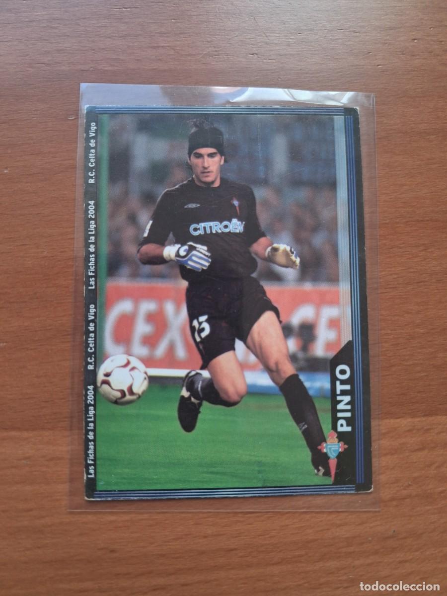Cromos de F&uacute;tbol: Fichas de la Liga de Mundicromo 2003 2004 03 04 RC Celta de Vigo 86 Pinto