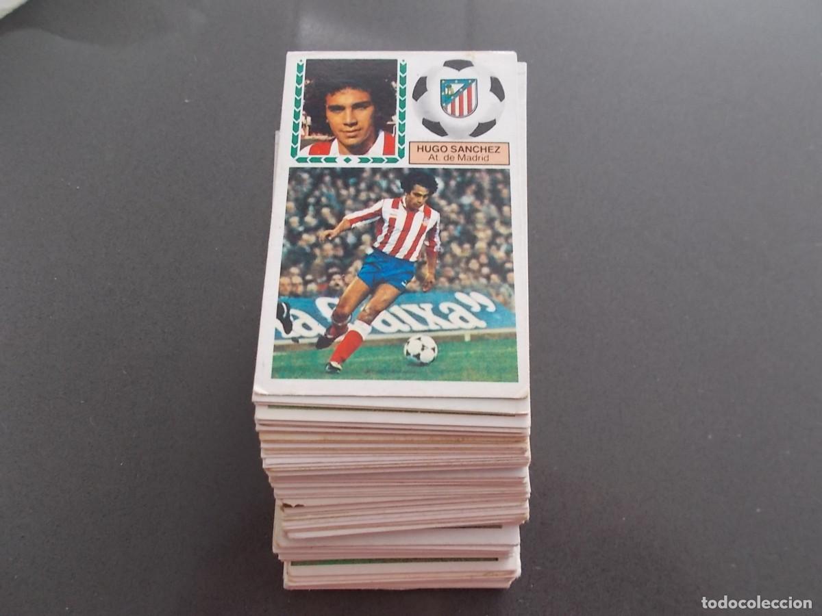 Cromos de F&uacute;tbol: LOTE 123 CROMOS ESTE 83-84 TODOS DIFERENTES RECUPERADOS 3 BAJAS, 5 FICHAJES