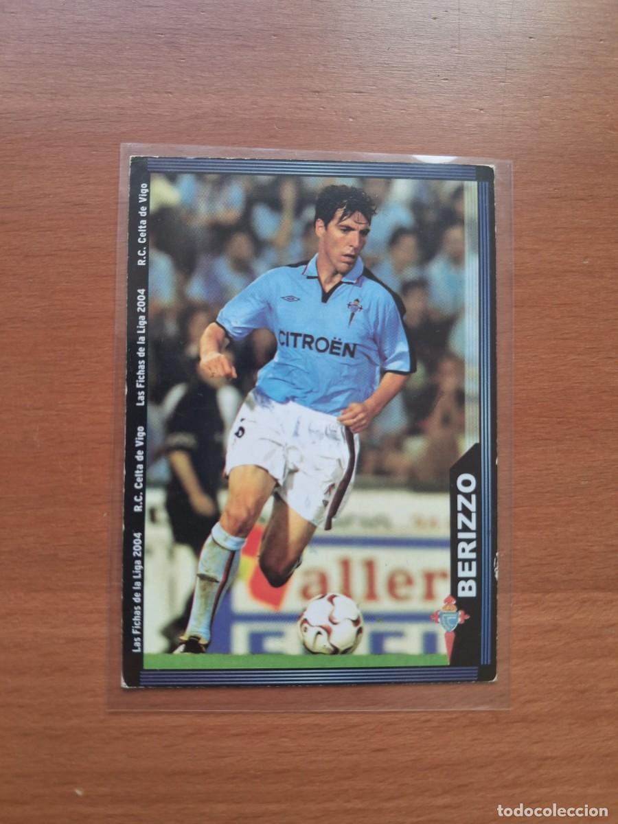 Cromos de F&uacute;tbol: Fichas de la Liga de Mundicromo 2003 2004 03 04 RC Celta de Vigo 90 Berizzo