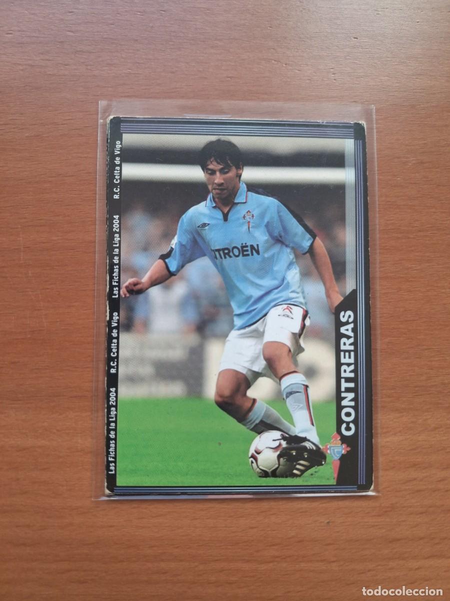 Cromos de F&uacute;tbol: Fichas de la Liga de Mundicromo 2003 2004 03 04 RC Celta de Vigo 92 Contreras