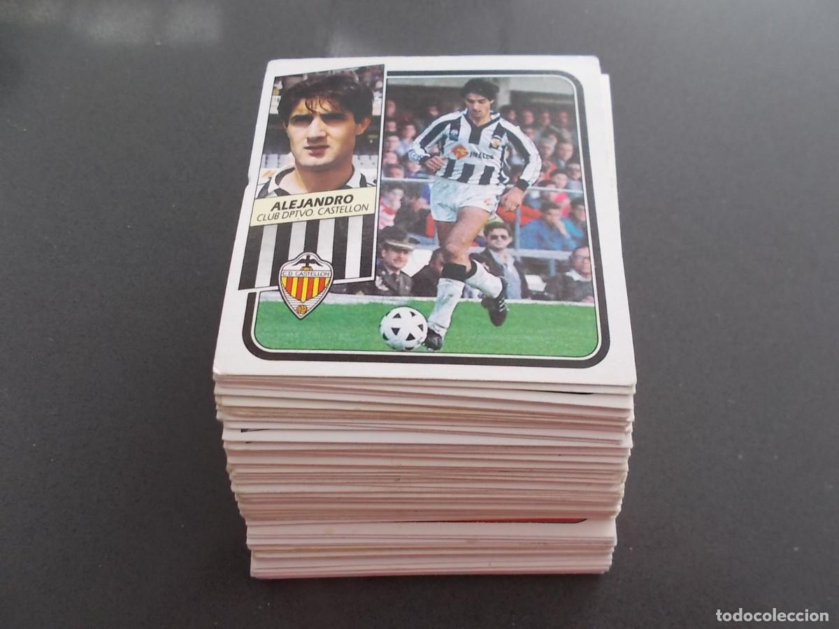 Football Stickers: LOTE 102 CROMOS ESTE 92-93 TODOS DIFERENTES RECUPERADOS 4 BAJAS, 4 COLOCAS, 4 FICHAJES