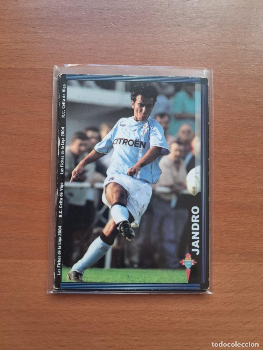 Cromos de F&uacute;tbol: Fichas de la Liga de Mundicromo 2003 2004 03 04 RC Celta de Vigo 97 Jandro