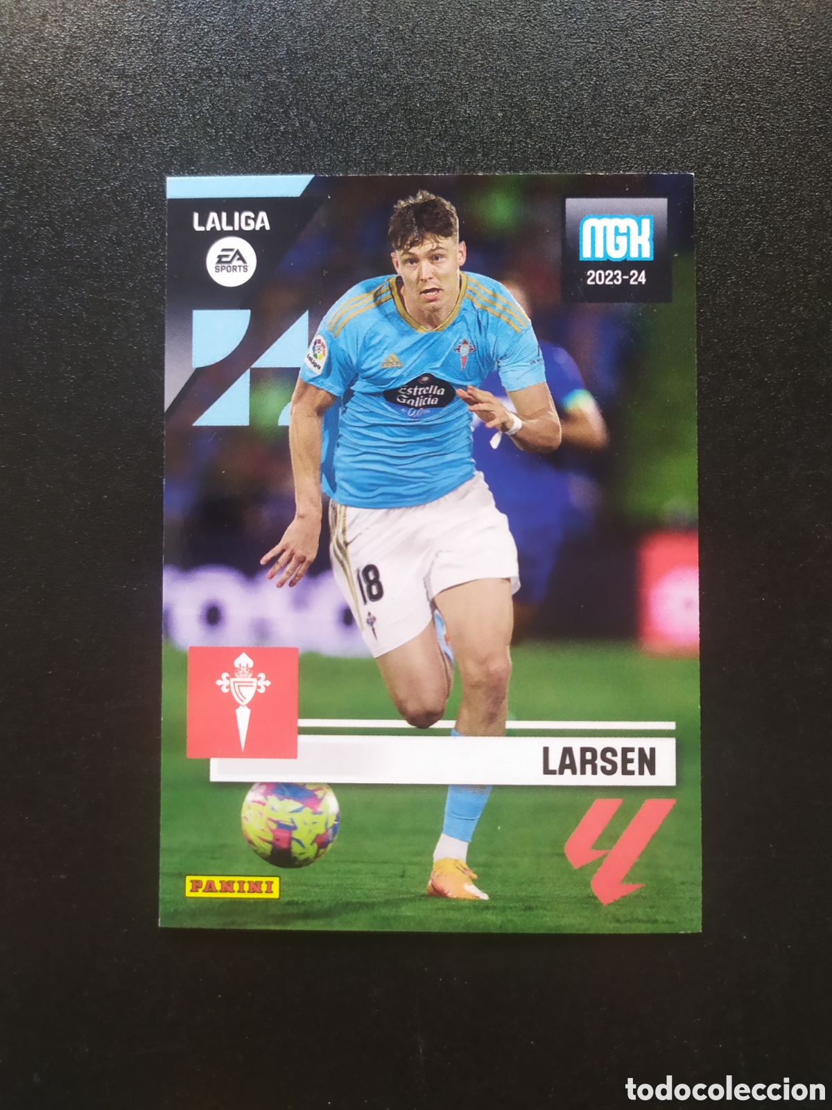 Cromos de F&uacute;tbol: Megacracks 2023 2024 23 24 panini Larsen n&deg; 161 Celta Vigo