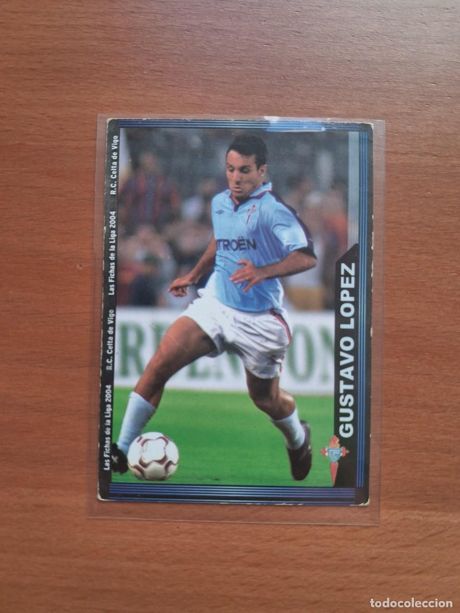 Cromos de F&uacute;tbol: Fichas de la Liga de Mundicromo 2003 2004 03 04 RC Celta de Vigo 99 Gustavo Lopez