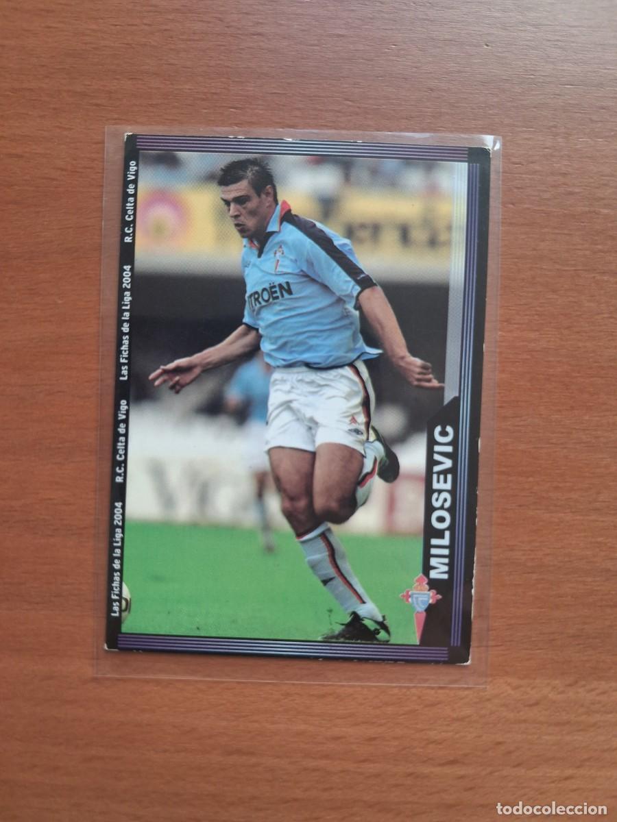 Cromos de F&uacute;tbol: Fichas de la Liga de Mundicromo 2003 2004 03 04 RC Celta de Vigo 101 Milosevic