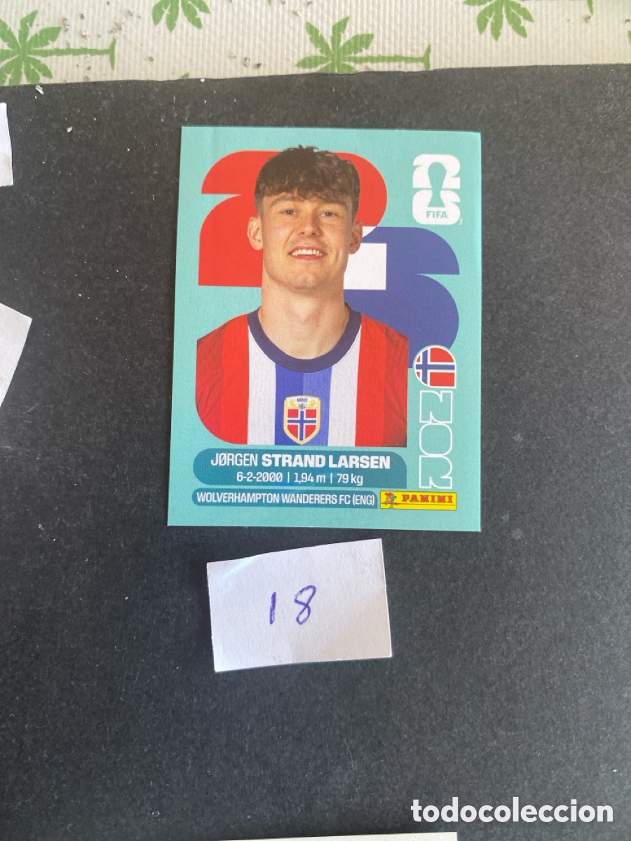 Cromos de F&uacute;tbol: Cromo Noruega Mundial 2026 N* 18 nuevo
