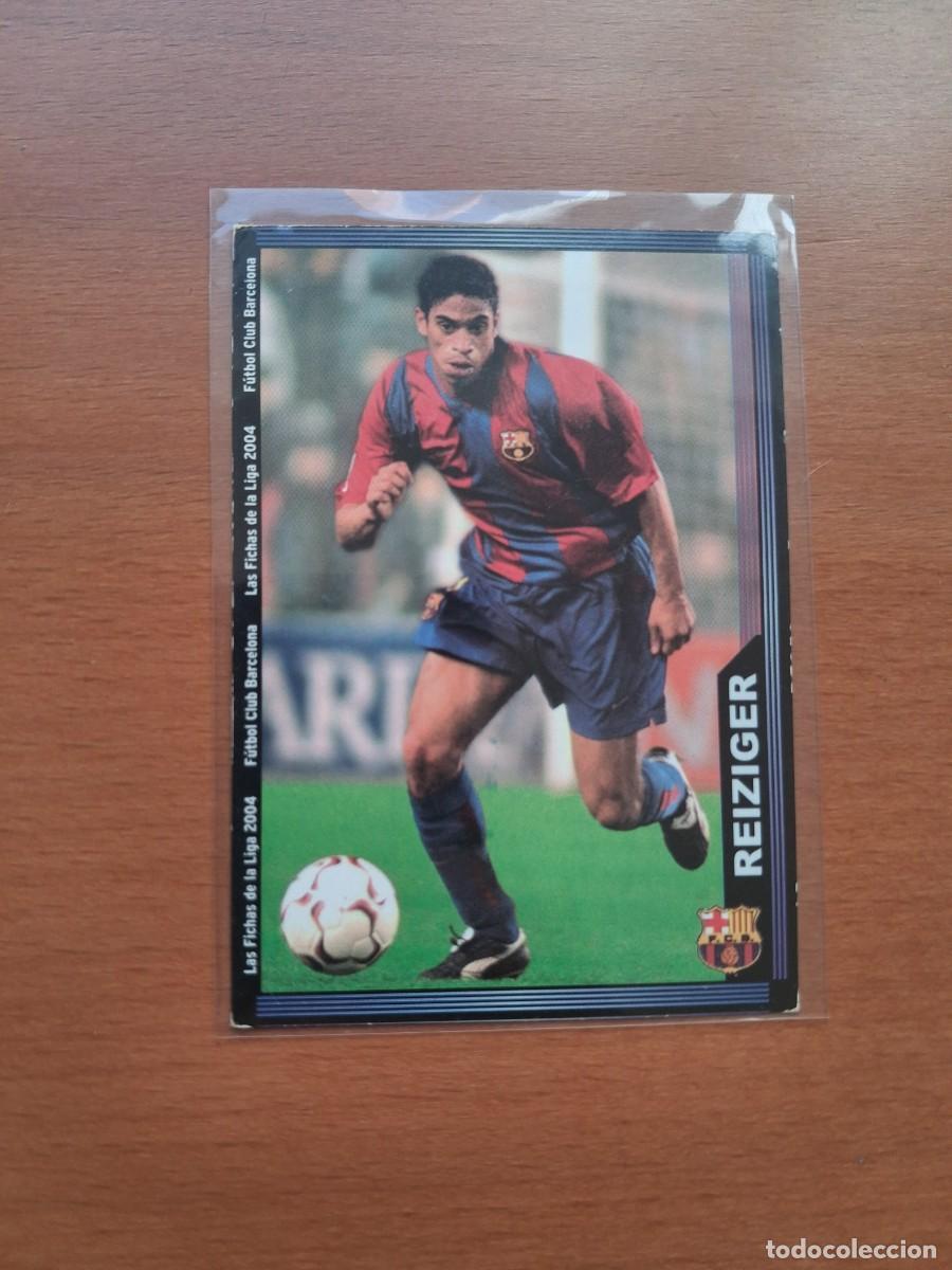 Cromos de F&uacute;tbol: Fichas de la Liga de Mundicromo 2003 2004 03 04 FC Barcelona 147 Reiziger