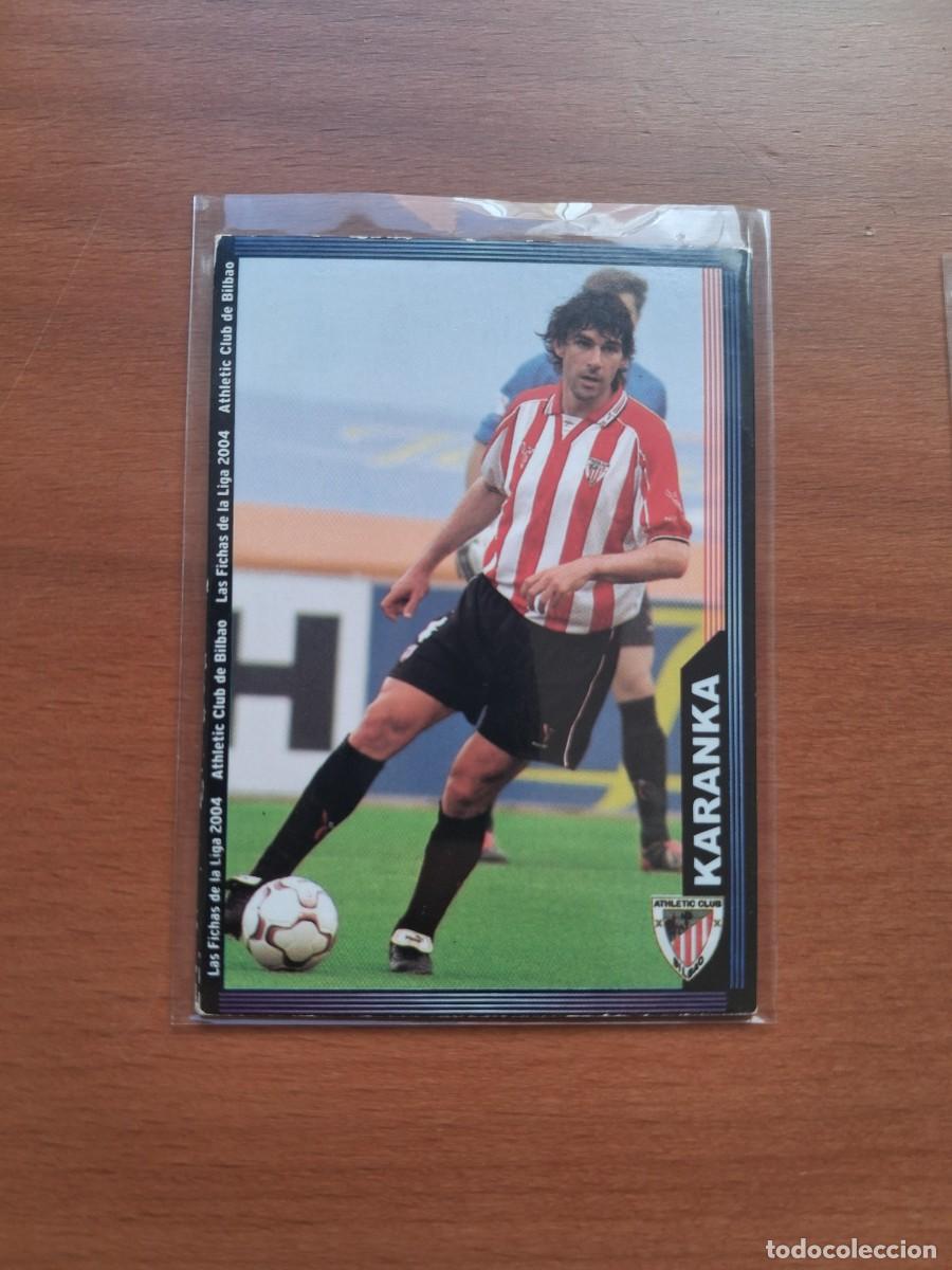 Cromos de F&uacute;tbol: Fichas de la Liga de Mundicromo 2003 2004 03 04 Athletic Club de Bilbao 169 Karanka