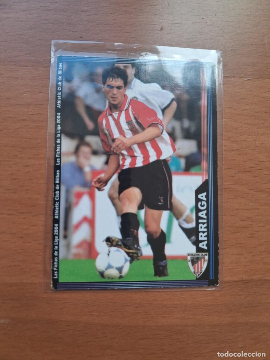 Cromos de F&uacute;tbol: Fichas de la Liga de Mundicromo 2003 2004 03 04 Athletic Club de Bilbao 184 Arriaga