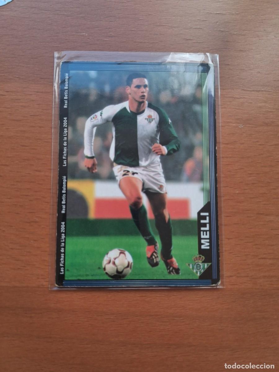 Cromos de F&uacute;tbol: Fichas de la Liga de Mundicromo 2003 2004 03 04 Real Betis 200 Melli