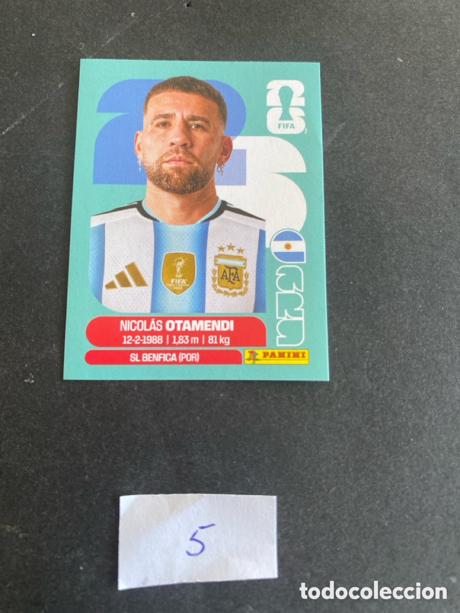 Cromos de F&uacute;tbol: Cromo Argentina Mundial 2026 N* 5 nuevo
