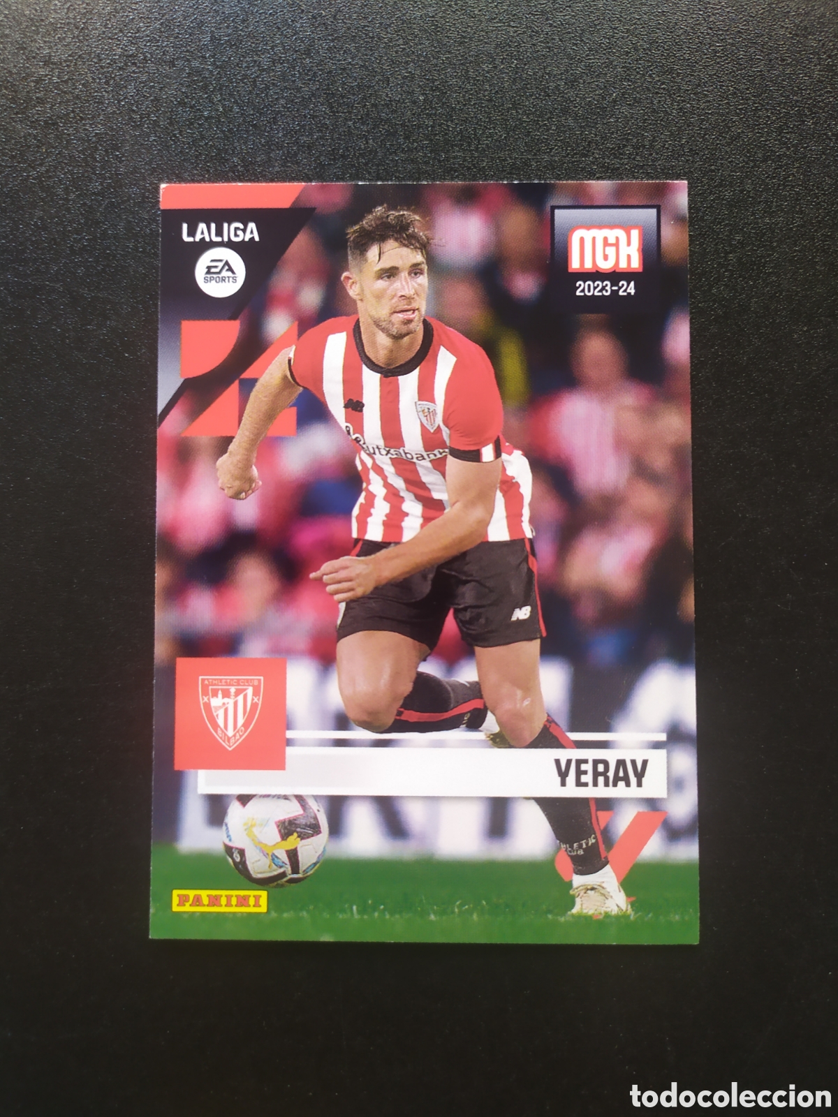 Cromos de F&uacute;tbol: Megacracks 2023 2024 23 24 panini Yeray n&deg; 61 Athletic Bilbao