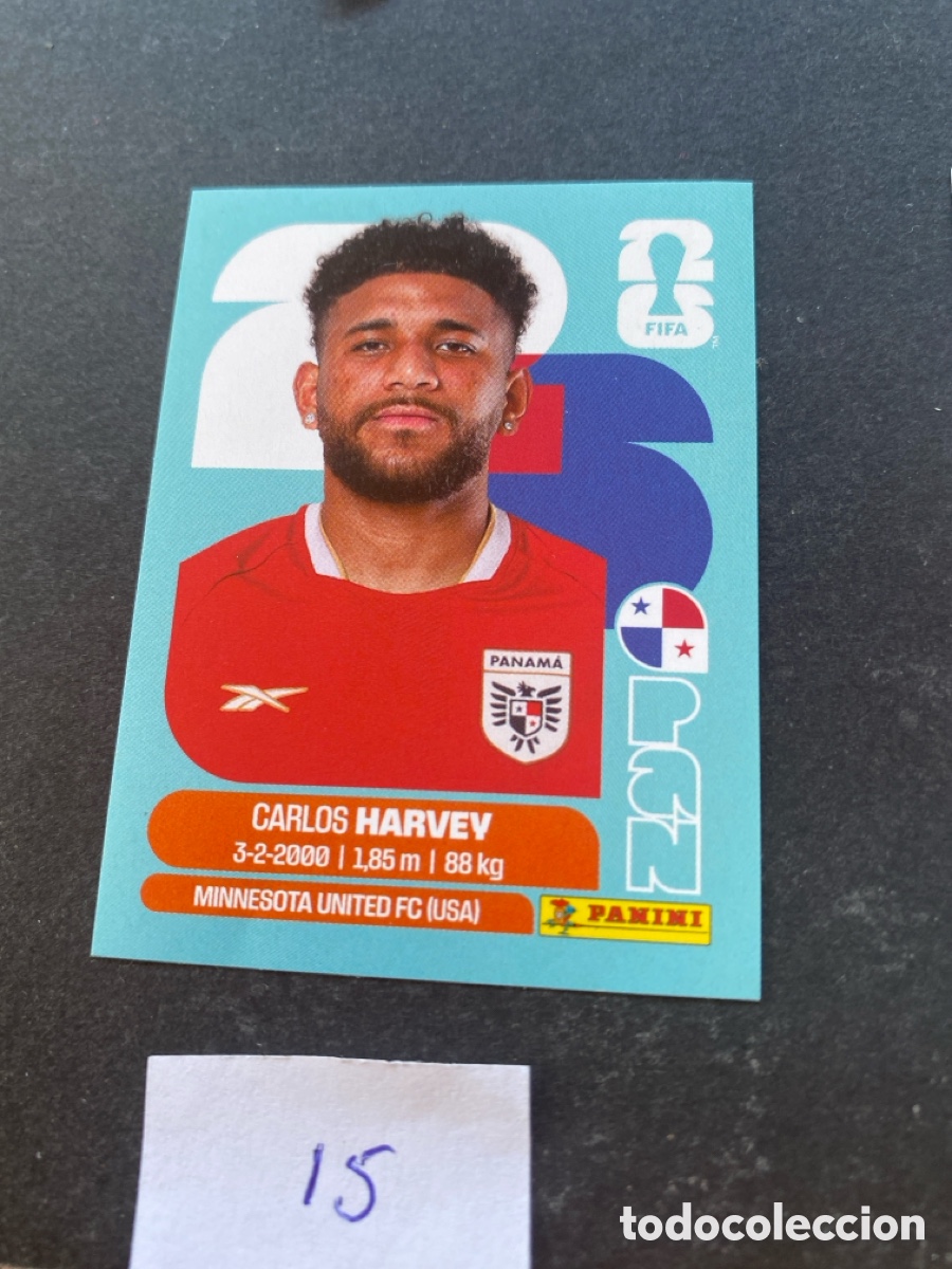 Cartes &agrave; collectionner de Football: Cromo Panama Mundial 2026 N* 15 nuevo