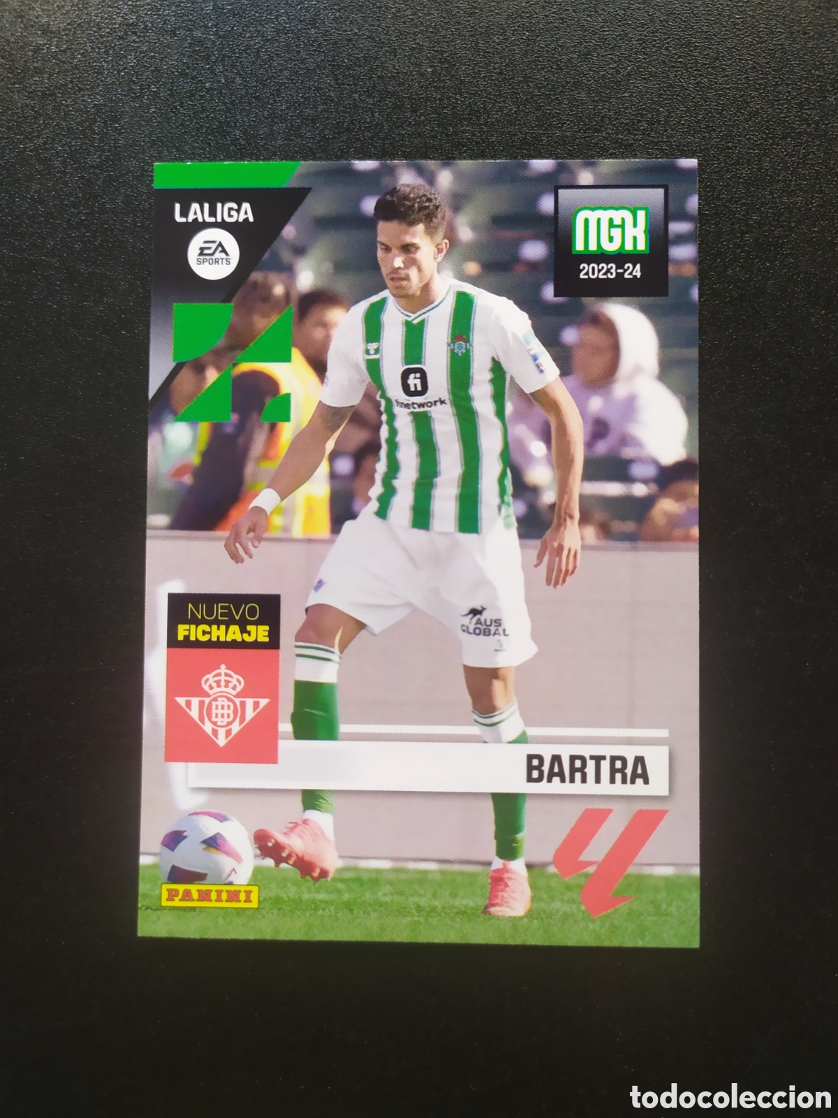 Cartes &agrave; collectionner de Football: Megacracks 2023 2024 23 24 panini Bartra fichaje n&deg; 459 Real Betis