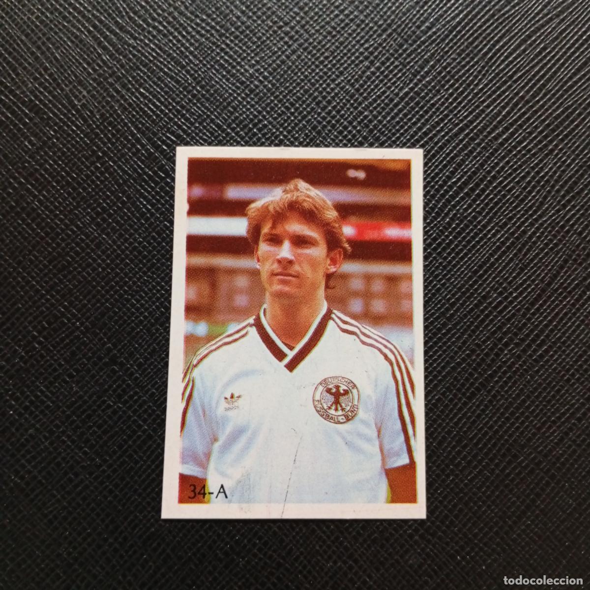 Cromos de Futebol: 34 ALEMANIA REYAUCA MEXICO WORLD 1986 CROMO FUTBOL 86 - SIN PEGAR - A24 PG19