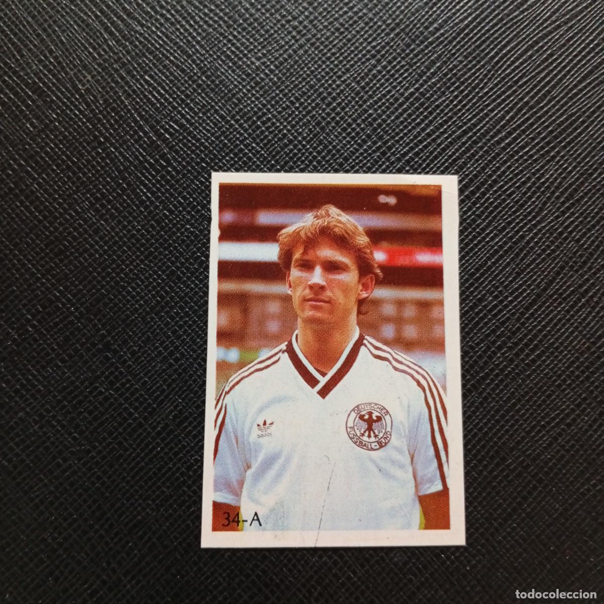 Cromos de Futebol: 34 ALEMANIA REYAUCA MEXICO WORLD 1986 CROMO FUTBOL 86 - SIN PEGAR - A24 PG19 B