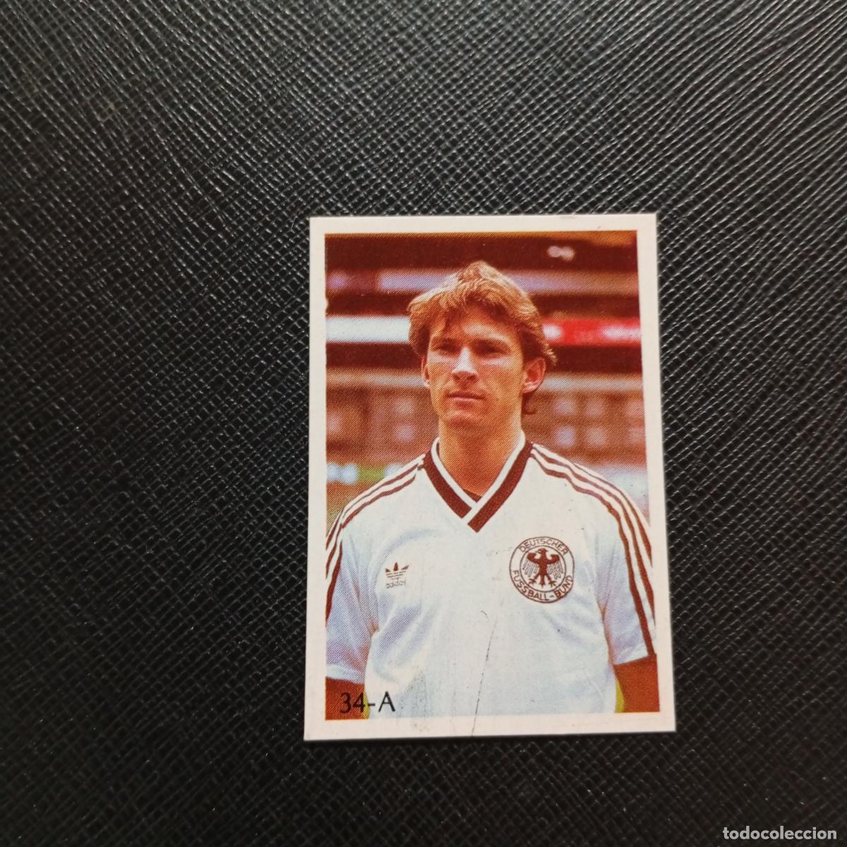Cromos de Futebol: 34 ALEMANIA REYAUCA MEXICO WORLD 1986 CROMO FUTBOL 86 - SIN PEGAR - A24 PG28