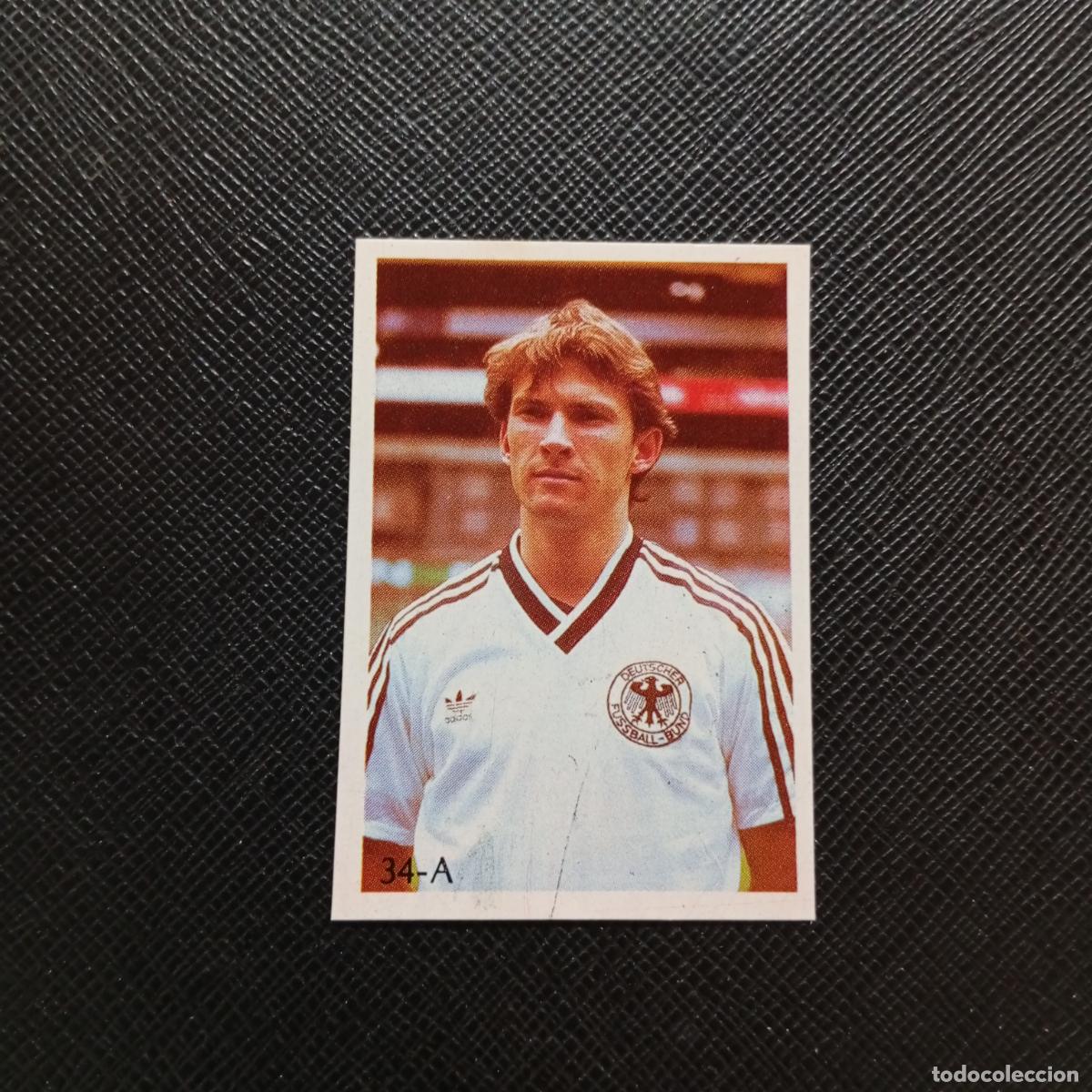 Cromos de Futebol: 34 ALEMANIA REYAUCA MEXICO WORLD 1986 CROMO FUTBOL 86 - SIN PEGAR - A24 PG28 B
