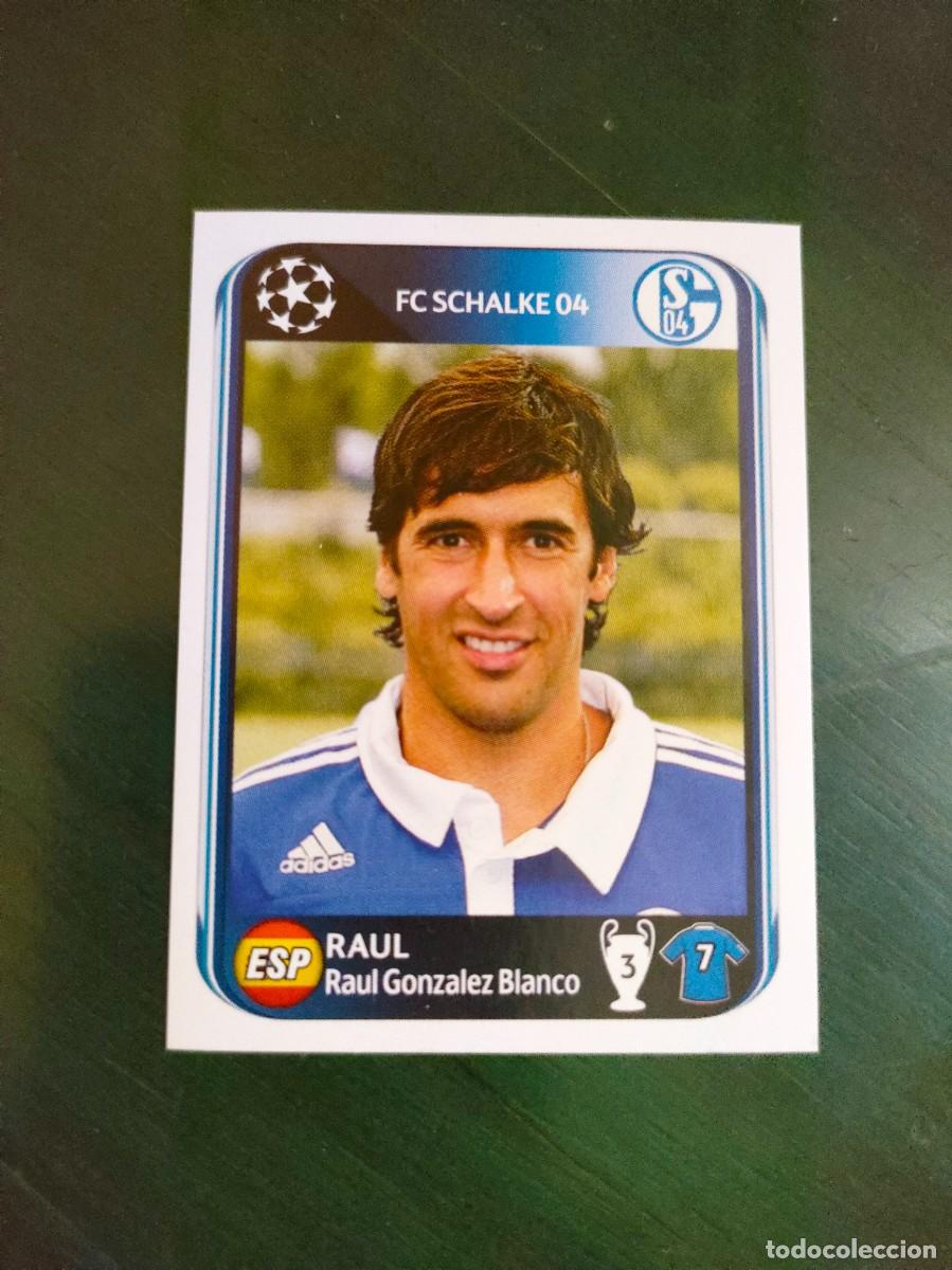Cromos de Futebol: Ra&uacute;l Schalke 04 n&ordm; 121 Panini Champions 2010 2011 10 11