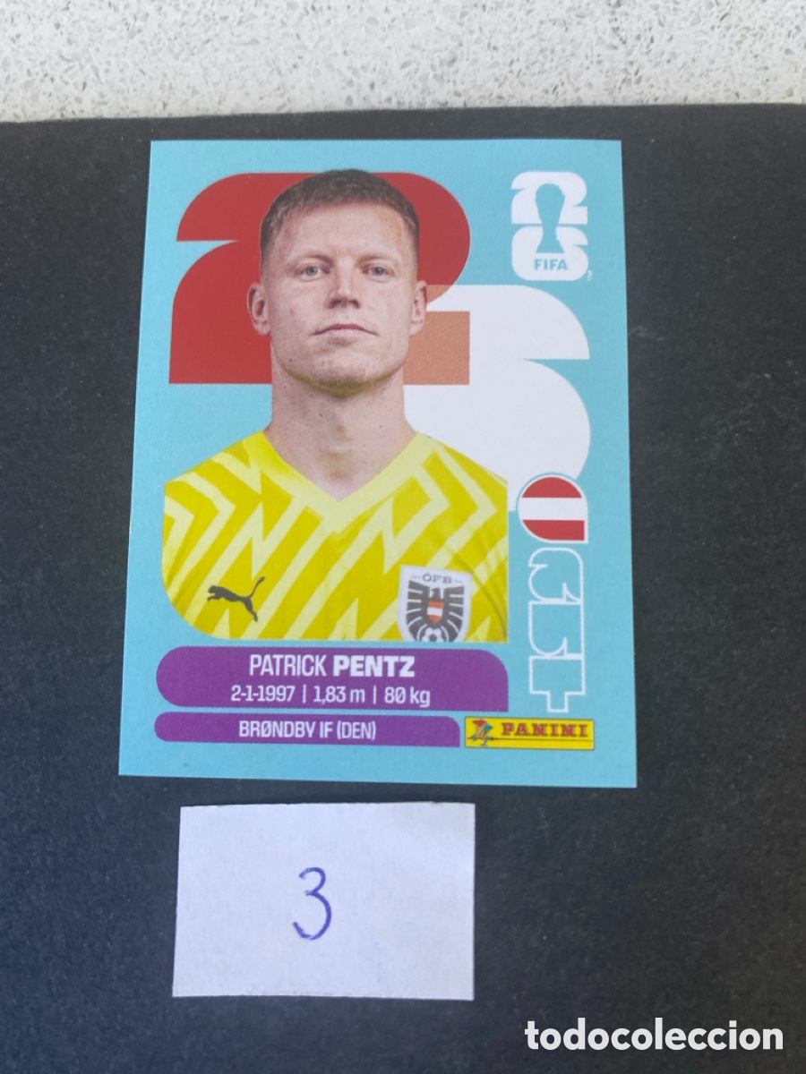 Cromos de Futebol: Cromo Austria Mundial 2026 N* 3 nuevo