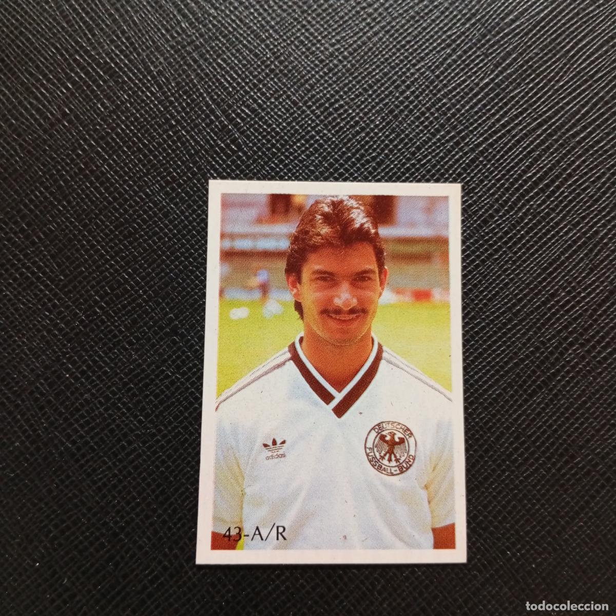 Cromos de Futebol: 35 WASS HERBERT ALEMANIA REYAUCA MEXICO WORLD 1986 CROMO FUTBOL 86 - SIN PEGAR - A24 PG28 B